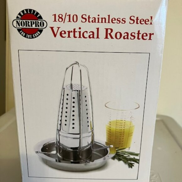 Stainless Steel Vertical Roaster with Infuser - Picture 7 of 7